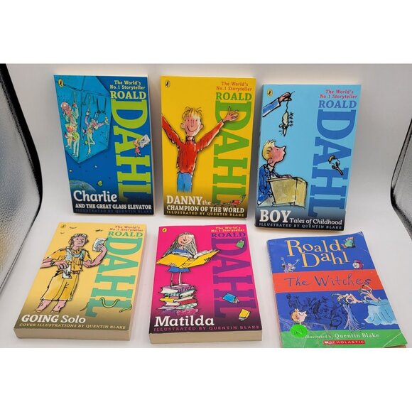ROALD DAHL Lot of 6 Books - Picture 1 of 8